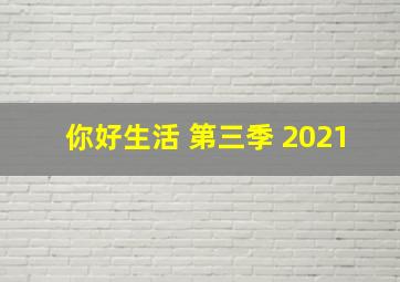 你好生活 第三季 2021